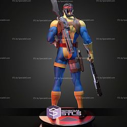 Forge X Men Sculptures 3D Printing