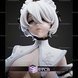2B Maid 1-7 Nier Automata STL Files