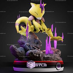 Abra Pokemon 063 STL Files