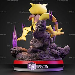 Abra Pokemon 063 STL Files