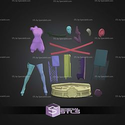 Ada Wong Biohazard NSFW 230mm STL Files