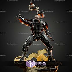 Adam Smasher Cyberpunk 2077 1-6 STL Files