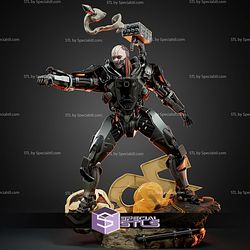 Adam Smasher Cyberpunk 2077 1-6 STL Files