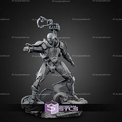 Adam Smasher Cyberpunk 2077 1-6 STL Files