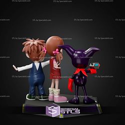 Ai Mako and Impmon STL Files
