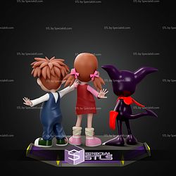 Ai Mako and Impmon STL Files