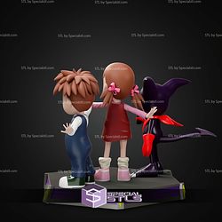 Ai Mako and Impmon STL Files