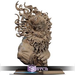 Akuma Street Figter Realistic Bust STL Files