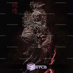 Akuma Street Figter Realistic STL Files