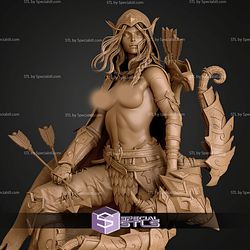 Alleria Windrunner H220mm NSFW STL Files