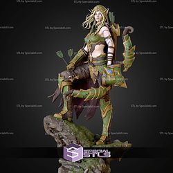 Alleria Windrunner H220mm STL Files