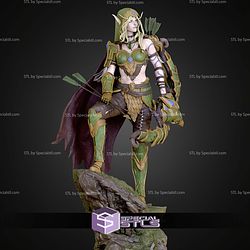 Alleria Windrunner H220mm STL Files