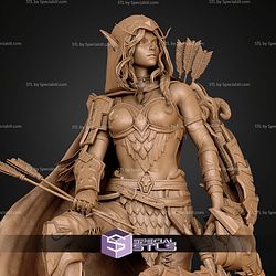 Alleria Windrunner H220mm STL Files