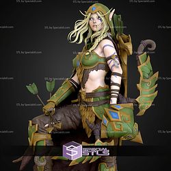 Alleria Windrunner H220mm STL Files