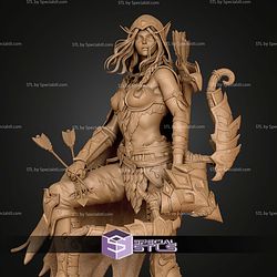 Alleria Windrunner H220mm STL Files