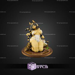 Ankha Kneeling STL Files