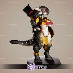 Anki the Ankylosaurus Basic STL Files