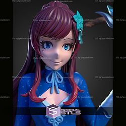 Aoi Haruka Witch Fanart STL Files