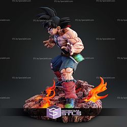 Bardock Flame Battle STL Files