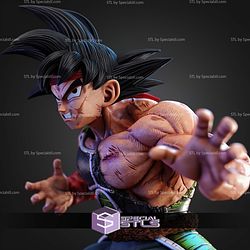 Bardock Flame Battle STL Files
