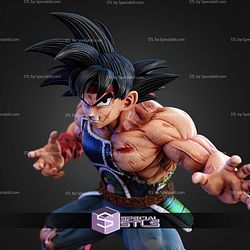 Bardock Flame Battle STL Files