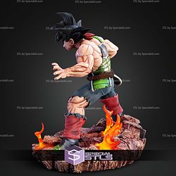 Bardock Flame Battle STL Files