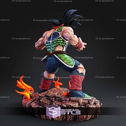 Bardock Flame Battle STL Files