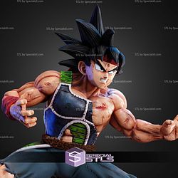 Bardock Flame Battle STL Files