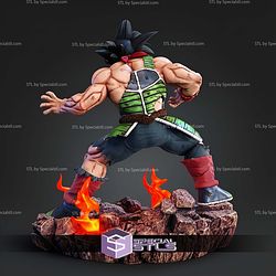 Bardock Flame Battle STL Files