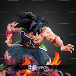 Bardock Flame Battle STL Files