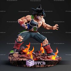 Bardock Flame Battle STL Files