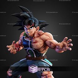 Bardock Flame Battle STL Files