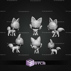 Basic Pokemon STL Sprigatito Floragato Meowscarada