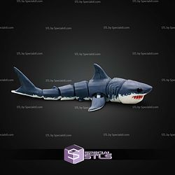 Basic STL Articulated Great White Shark V2