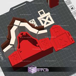 Basic STL Collection Flexi Chicken Duck and Barn