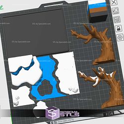 Basic STL Collection Flexi Penguin and Playset