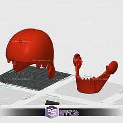 Basic STL Collection MOTU Trap Jaw Helmet