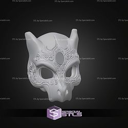 Basic STL Collection Wearable Mewtwo Ornate Mask