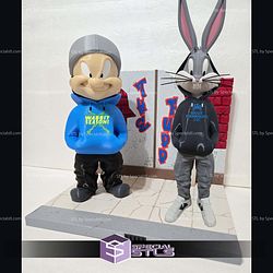 Basic STL Elmer Fudd Wabbit Season