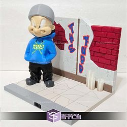 Basic STL Elmer Fudd Wabbit Season