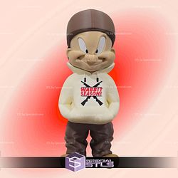 Basic STL Elmer Fudd Wabbit Season