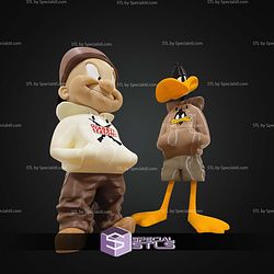 Basic STL Elmer Fudd Wabbit Season