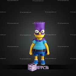 Basic STL Files Bartman Multipart