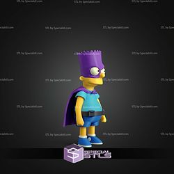Basic STL Files Bartman Multipart
