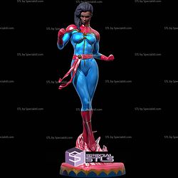 Basic STL Files Captain Marvel