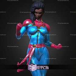 Basic STL Files Captain Marvel