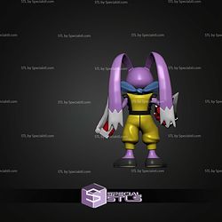 Basic STL Files Digimo Lopmon Line