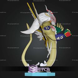 Basic STL Files Digimon Goddramon