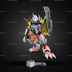 Basic STL Files Digimon Wargreymon X