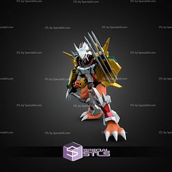 Basic STL Files Digimon Wargreymon X